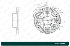 ���� ��������� ��������������� ������������� G-brake GFR-20747R ������ GFR20747R ����