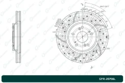���� ��������� ��������������� ������������� G-brake GFR-20756L ����� GFR20756L ����