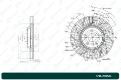 ���� ��������� ��������������� ������������� G-brake GFR-20952L ����� GFR-20952L G-Brake GFR20952L ����