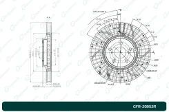 ���� ��������� ��������������� ������������� G-brake GFR-20952R ������ GFR-20952R G-Brake GFR20952R ����