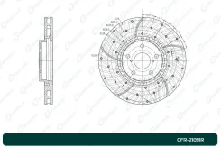 ���� ��������� ��������������� ������������� G-brake GFR-21091R ������ GFR21091R ����