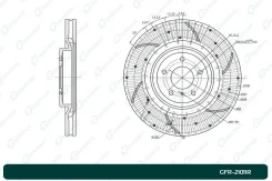 ���� ��������� ��������������� ������������� G-brake GFR-21011R ������ GFR21011R ����