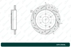 ���� ��������� ��������������� G-brake GFR-21344L ����� GFR21344L ����