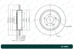 ���� ��������� G-brake GR-01805 G-Brake ������� GR-01805 | �������� �� ��, ������, 5 ����� | �������� �� 12 ��� | ������ � ������� | ������� GR-01805...