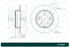 ���� ��������� G-brake GR-01828 GR01828 ����
