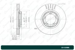 ���� ��������� G-brake GR-02686 GR02686 ����