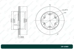 ���� ��������� G-brake GR-12069 GR12069 ����