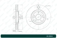 ���� ��������� ������������� G-brake GR-20024 GR20024 ����