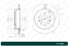 ���� ��������� ������������� G-brake GR-20906 GR20906 ����