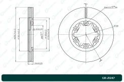 ���� ��������� ������������� G-brake GR-21247 GR21247 ����