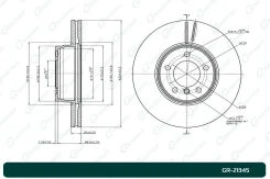 ���� ��������� ������������� G-brake GR-21345 GR21345 ����