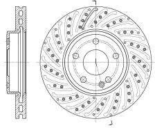 ���� ��������� ��������������� ������������� G-brake GR-21539 GR21539 ����