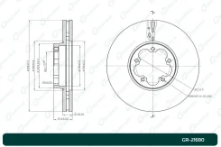 ���� ��������� G-brake GR-21690 (��������� 113,5) GR21690 ����