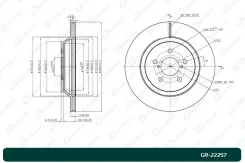 ���� ��������� G-brake GR-22257 GR22257 ����