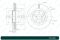 ���� ��������� G-brake GR-22420 GR22420 ����