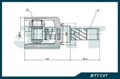 ���� ���������� JETT V40-0105 V400105 ����