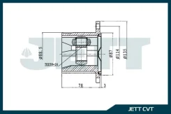 ���� ���������� JETT V40-1068 V401068 ����