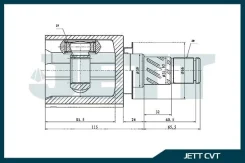 ���� ���������� JETT V40-1183 V401183 ����