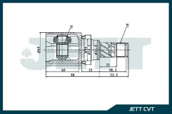 ���� ���������� JETT V40-1221 V401221 ����