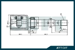 ���� ���������� JETT V40-1724 V401724 ����