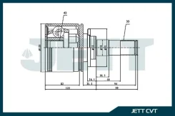 ���� ���������� JETT V40-2431 V402431 ����
