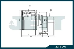 ���� ���������� JETT V40-2430 V402430 ����