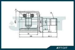 ���� ���������� JETT V40-3101 V403101 ����