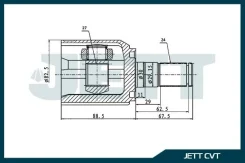 ���� ���������� JETT V40-4053 V404053 ����