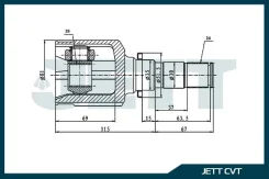 ���� ���������� JETT V40-4049 V404049 ����