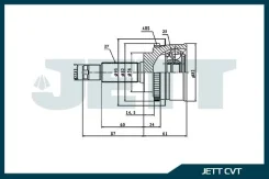 ���� ������� JETT V41-6041 ABS V416041ABS ����