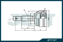���� ������� JETT V41-9023 V419023 ����