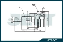 ���� ������� JETT V41-9174 ABS V419174ABS ����