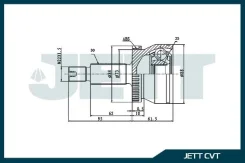���� ������� JETT V42-4299 ABS V424299ABS ����