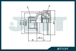 ���� ������� JETT V43-3103 V433103 ����