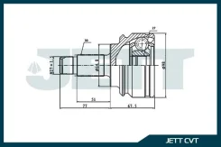 ���� ������� JETT V43-5001 V435001 ����