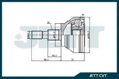 ���� ������� JETT V43-5015 V435015 ����