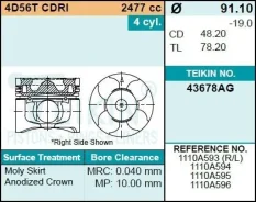 ������� ��������� Teikin 43678AG 0.50 (4��/����) 43678AG050 ����