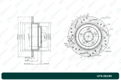 ���� ��������� ��������������� G-brake GFR-01123R ������ GFR01123R ����