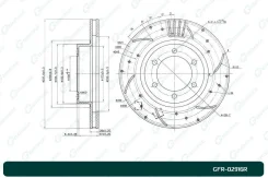 ���� ��������� ��������������� ������������� G-brake GFR-02916R ������ GFR02916R ����