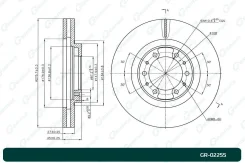 ���� ��������� ������������� G-brake GR-02255 GR02255 ����