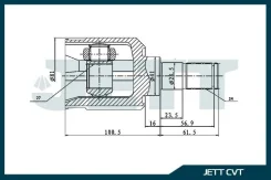 ���� ���������� JETT V40-7018 V407018 ����