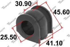 ������ ������������� Asbho1011/HSB-CF4F 51306-S84-A01/51306-S87-A01 Honda Accord CL7/CL9 Front d=26.5 (Tenacity) ST1-0224 Asbho1011 Tenacity, ��������...