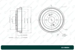 ������� ��������� G-brake GD-06664 GD06664 ����