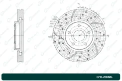 ���� ��������� ��������������� ������������� G-brake GFR-20668L ����� GFR20668L ����