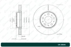 ���� ��������� G-brake GR-20045 GR20045 ����