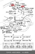 �������� ������ ������� ��������� Toyota Toyota 8532128020 8532128020 ����