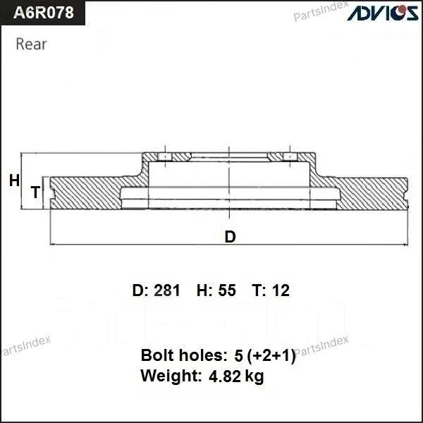 ���� ��������� ���. Advics A6R078B ����