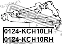 ����� �������� ������� ������ 48066-29105 Toyota Hiace/Regiusace KZH1, LH1, RZH1, TRH1 1989.08-2005.01 [JP] 0124KCH10RH ����