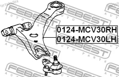 ����� �������� ����� 48069-58010 Toyota Camry/Hybrid ACV51, ASV5#, AVV50, GSV50 2011.08-2018.03 [EU] 0124MCV30LH ����