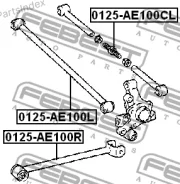 ���� ������ ���������� 48710-02070 Toyota Corolla AE10#, CE10#, EE10# 1991.06-2002.06 [JP] 0125AE100L ����